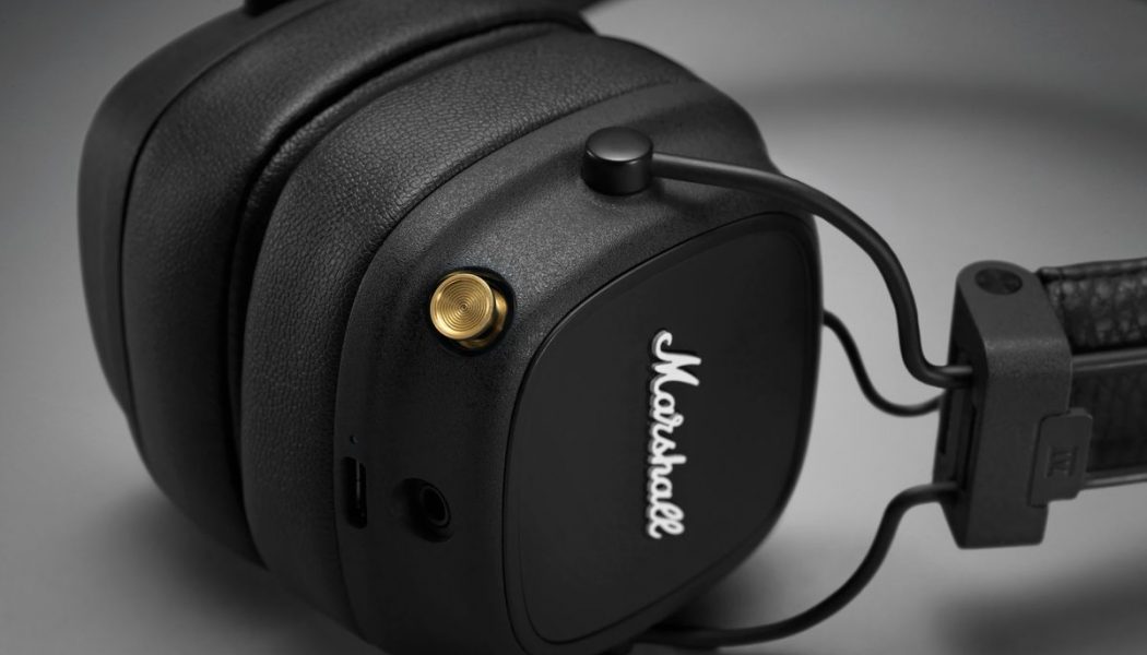 Marshall adds Qi wireless charging to its latest headphones