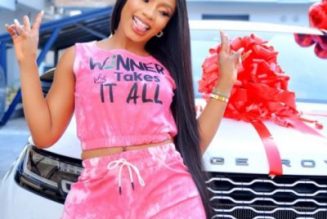Mercy Eke buys herself a Range Rover Velar for 27th birthday