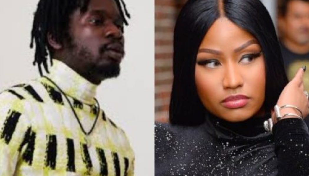 Mr Eazi has a collaboration coming with Nicki Minaj