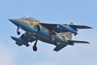 NAF jet bombards bandits meeting venue in Kaduna