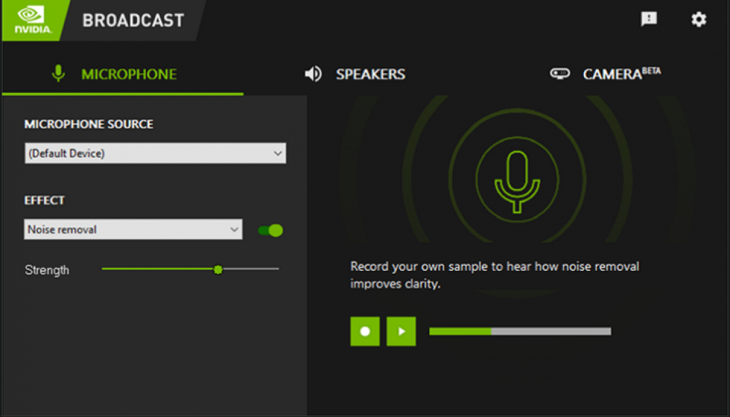 Nvidia Unveils New Broadcast App