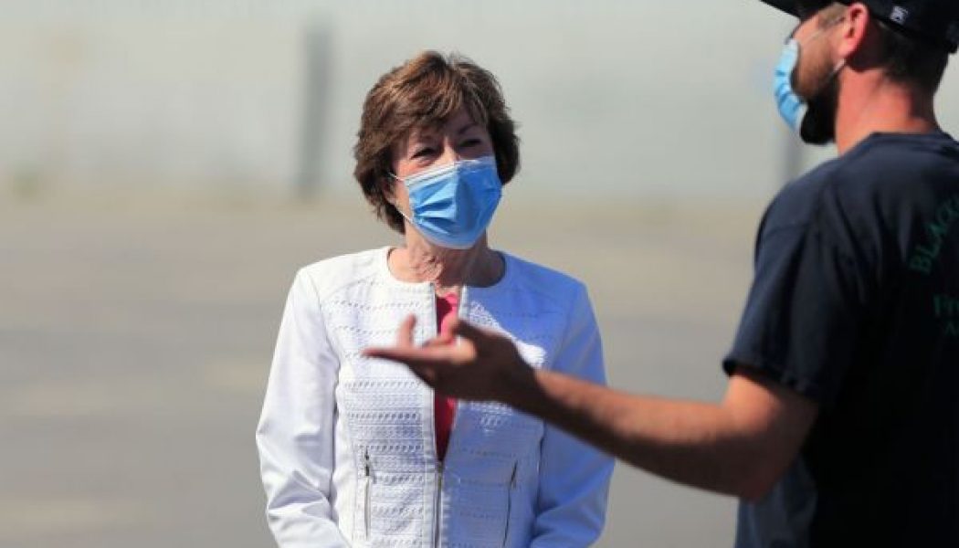 Republican Party Senator Lightly Smacks Hand Of President Trump Over COVID-19 Response