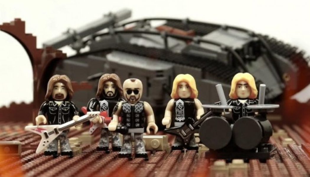 SABATON Uses Building Blocks To Create ‘The Future Of Warfare’ Music Video
