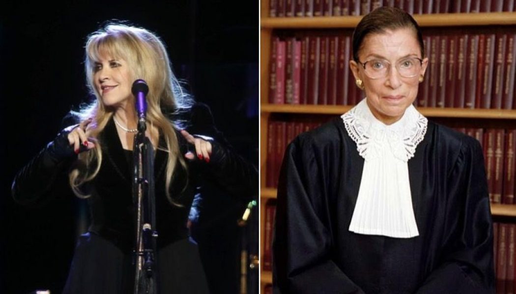 Stevie Nicks Pays Tribute to Her “Hero” Ruth Bader Ginsburg