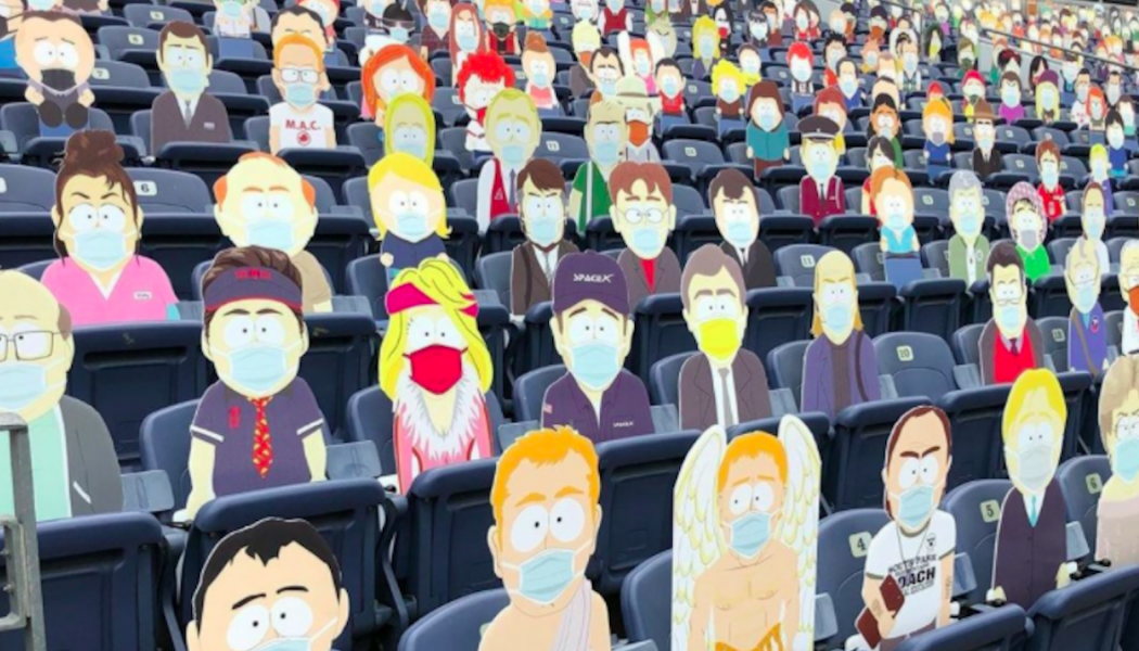 The Entire Town of South Park Sat in the Stands for Today’s Denver Broncos Game