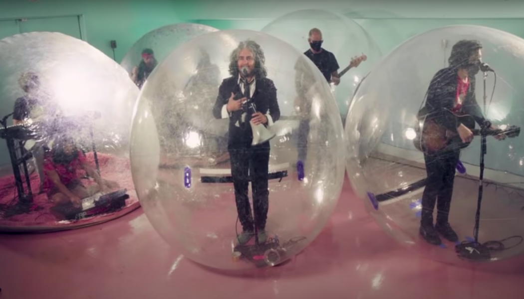 The Flaming Lips Perform “God and the Policeman” in Giant Bubbles on Fallon: Watch