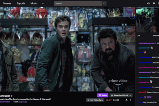 Twitch now lets anyone host an online movie party with the Amazon Prime Video library