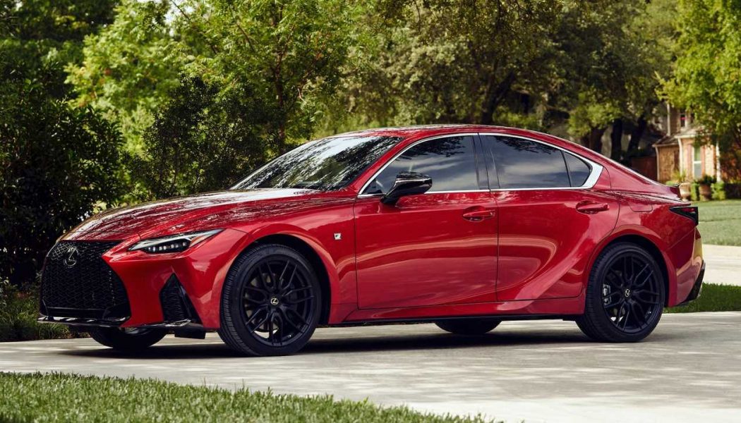 2021 Lexus IS Pricing Revealed: 350 F Sport Gets Cheaper