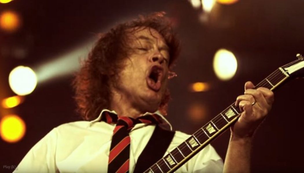 AC/DC’s ANGUS YOUNG Says He Has Been ‘Pretty Lucky’ When It Comes To His Physical Health
