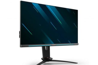 Acer announces several new, slim-bezeled gaming monitors
