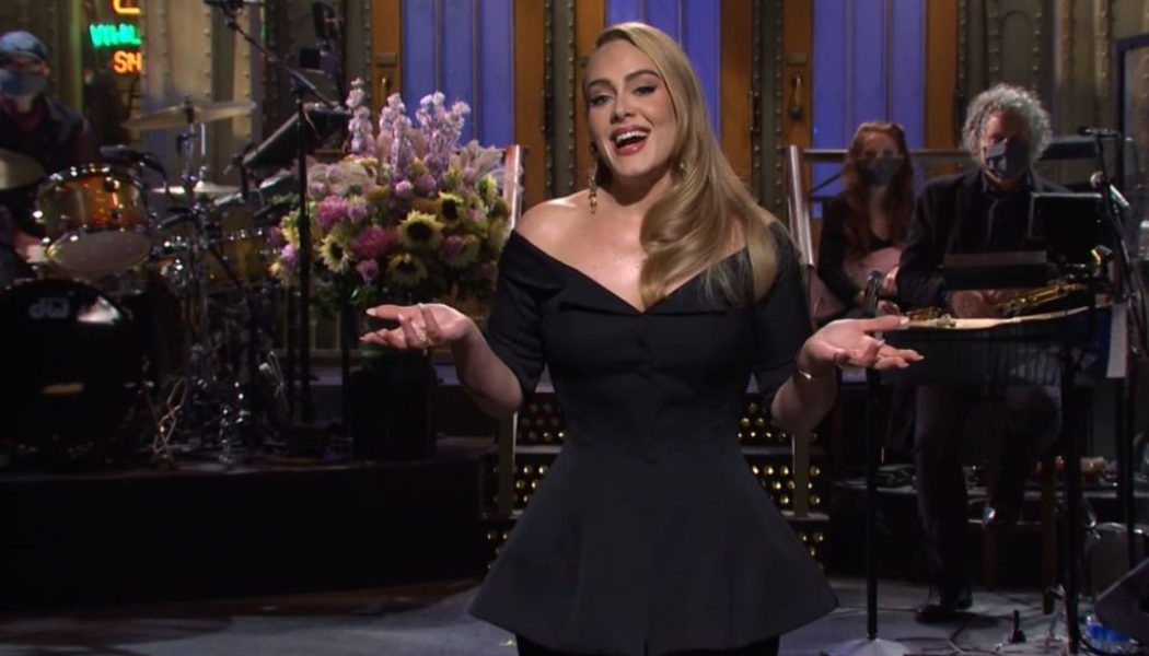 Adele Gives Update on Her New Album During ‘SNL’ Monologue: Watch