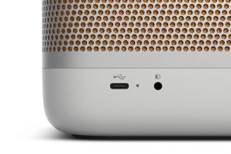 Bang & Olufsen’s latest lunchbox-shaped speaker has a built-in Qi wireless charger