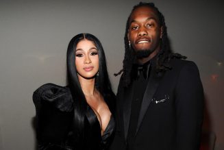 Cardi B Gives Offset a Kiss & Steamy Dance At Her Birthday Party