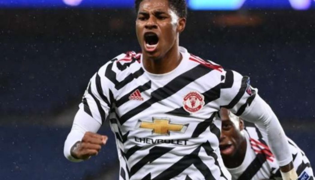 Champions League: Marcus Rashford’s late strike sinks PSG again as Sevilla draw at Chelsea