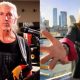 GEORGE LYNCH And SEBASTIAN BACH Praise BIDEN-HARRIS Yard Sign Featuring VAN HALEN Logo Parody