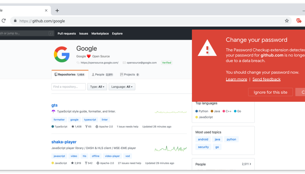 Google to Warn Users if their Passwords are Hacked