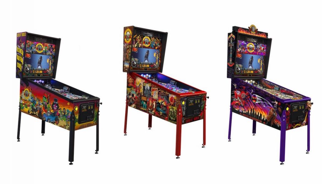 Guns N’ Roses Unveil “Not in This Lifetime” Pinball Machines