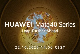 Huawei tweets it will debut its Mate 40 devices on October 22nd