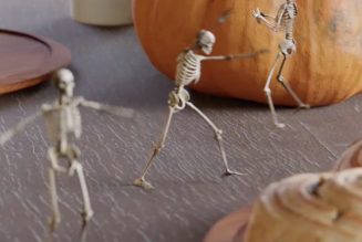 It’s Halloween, so here are some mischievous skeletons