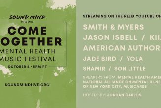 Jason Isbell, Yola, Shamir Playing Come Together: Mental Health Music Festival