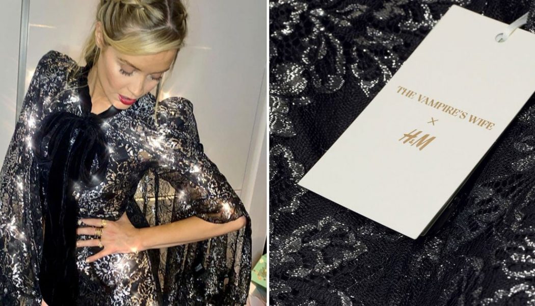 Laura Whitmore Looks Absolutely Magical In The Vampire’s Wife and H&M Collection