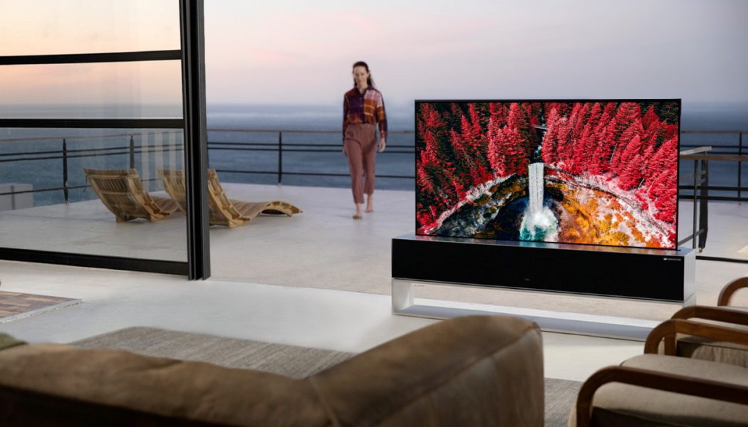 LG Launches its Rollable OLED TV