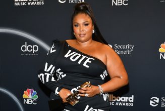 Lizzo Dresses Up as the Fly on VP Mike Pence’s Head for Halloween