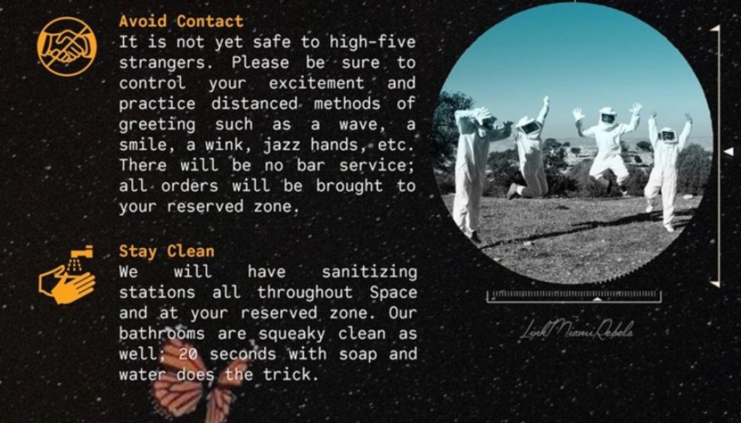 Miami’s Club Space is Reopening This Weekend—But You Can’t “High-Five Strangers”