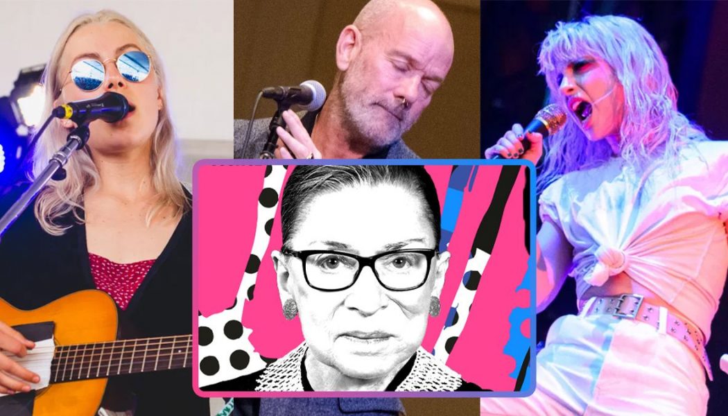 Michael Stipe, Phoebe Bridgers, Hayley Williams to Play Virtual Ruth Bader Ginsburg Tribute