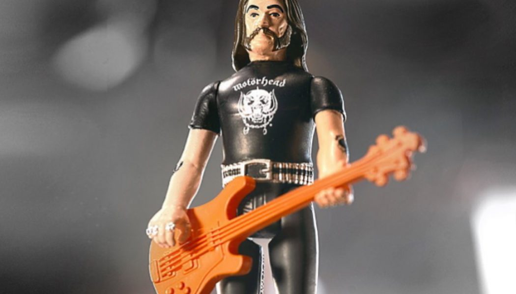MOTÖRHEAD: LEMMY ReAction Figure Available From Super7