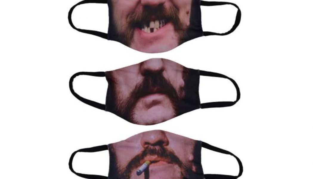 MOTÖRHEAD Releases ‘Faces Of Lemmy’ Face Masks