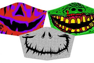 New Spooky Face Masks for Halloween