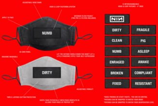 Nine Inch Nails Are Selling Face Masks with Removable Words