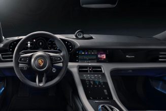 Porsche’s Taycan is the first car with a native Apple Podcasts app