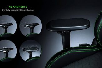 Razer’s first gaming chair is a curvier Secretlab Omega / Titan with fancy lumbar support