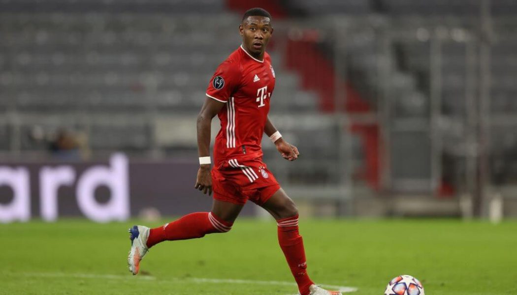Report: Bayern Munich defender David Alaba is on the target list of Liverpool