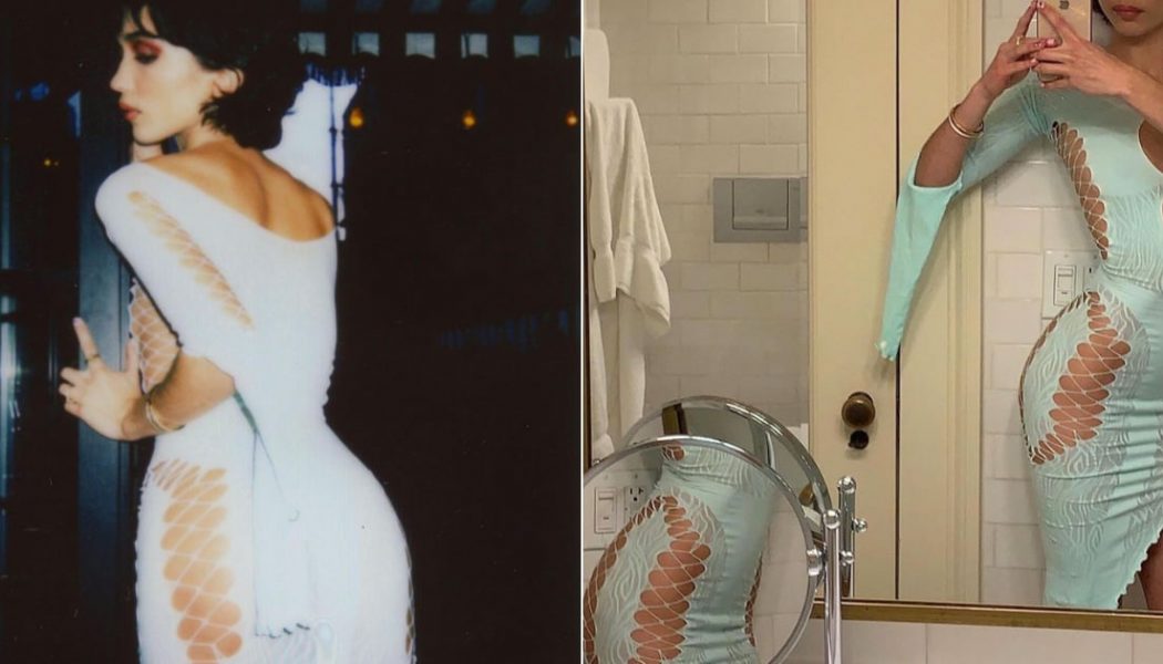 Rowan Blanchard’s Sexy, Sheer Mint-Green Dress Is £89 and Designed by Two Friends in London