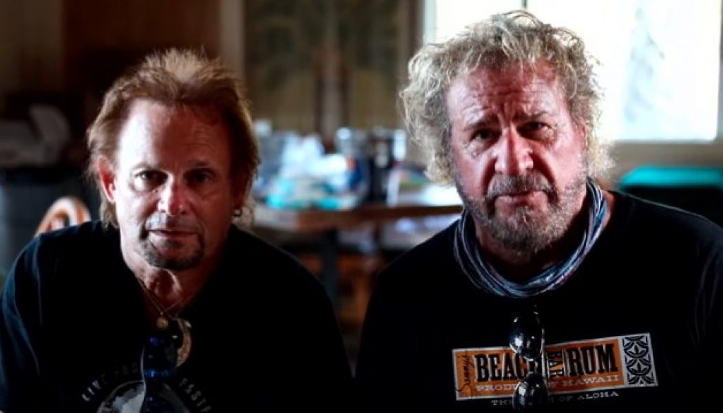 SAMMY HAGAR And MICHAEL ANTHONY On EDDIE VAN HALEN’s Death: ‘It Was Just Like Getting Hit By A Freaking Mack Truck’