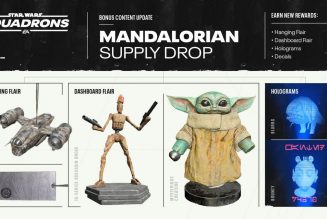 Star Wars: Squadrons is getting a Baby Yoda bobblehead