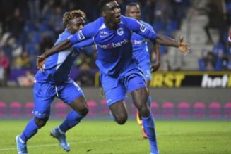 Super Eagles striker bags brace for Belgian club