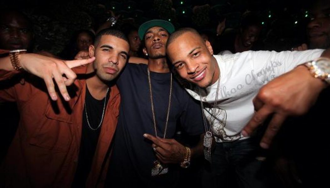 T.I. Confirms Rumors Of His Homie Cap Urinating On Drake’s Foot