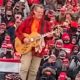 TED NUGENT Performs National Anthem At TRUMP Rally In Lansing (Video)