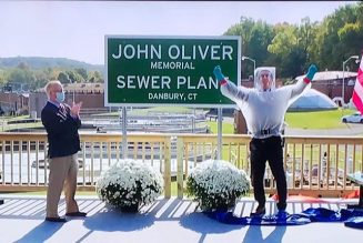 The John Oliver Memorial Sewer Plant Opens with Shitty Speech from John Oliver: Watch