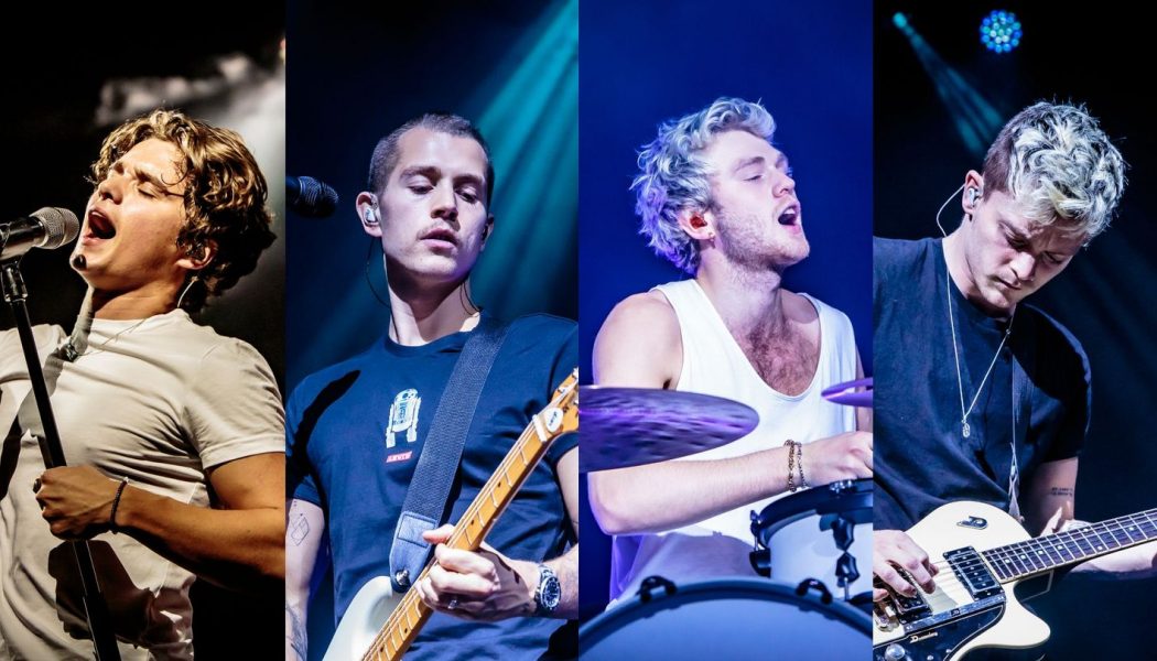 The Vamps Channeled Elton John And Boxing Sweat For Cherry Blossom