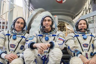 Three astronauts are returning home after waiting out most of the pandemic in space