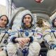 Three astronauts are returning home after waiting out most of the pandemic in space