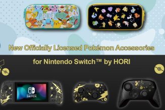 You can deck out your Switch Pokemon-style with these Hori accessories
