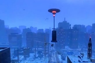 A bug in Spider Man: Miles Morales gives us the web-swinging patio lamp hero we deserve