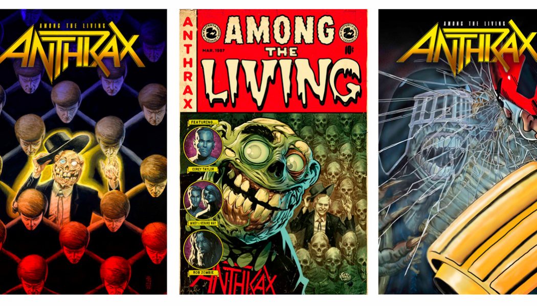 Anthrax Announce Among the Living Graphic Novel Anthology