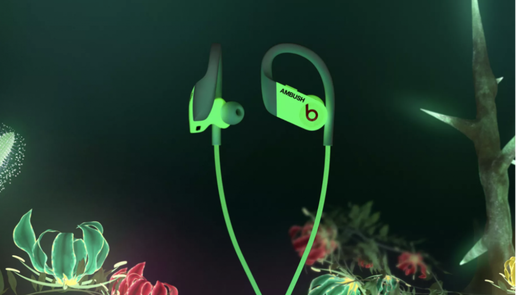 Beats Links Up With Ambush For A Pair of Glow In The Dark Powerbeats